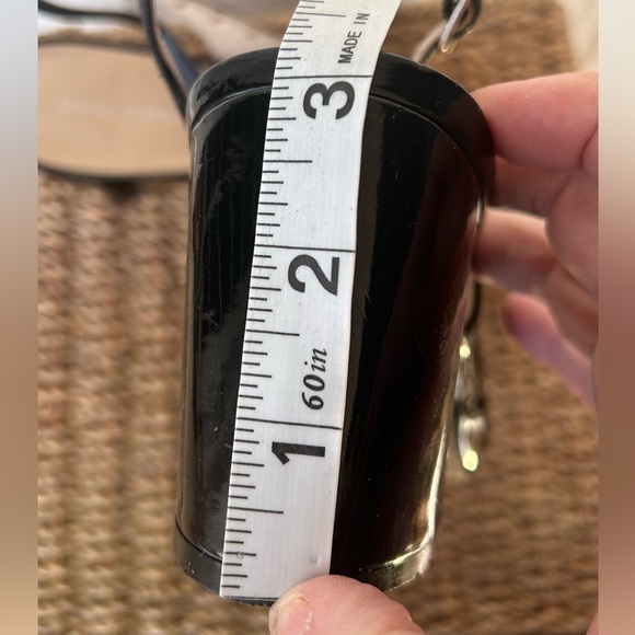 Marc Fisher‎ Carmon Slingback Block Heels Adjustable Buckle Size 8 - Picture 9 of 10